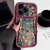 Glowing Fantasy Butterfly Pattern Case For iPhone 17 Pro Max Funda Shockproof Bumper Cover For iPhone 16 Pro Max 15 14 13 12 11 Air 16E