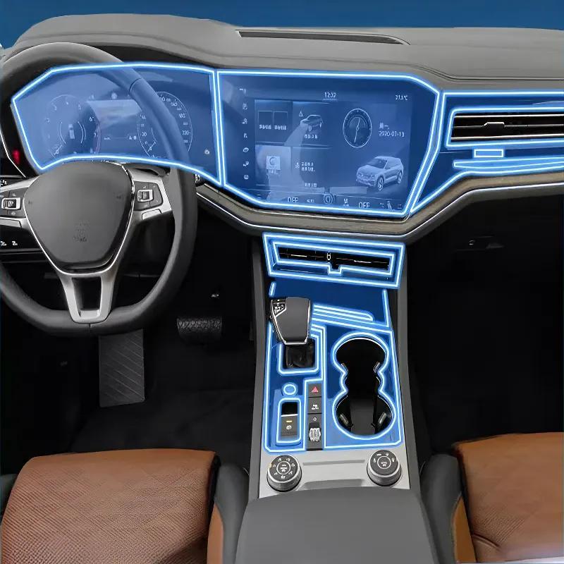 Auto Interior Accessories For public Touareg -2025 Dashboard Multimedia Navigation Transparent Anti-Scratch Protection Film