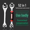 Universal 52-in-1 Multifunctional Socket Wrench Set (8-21mm)