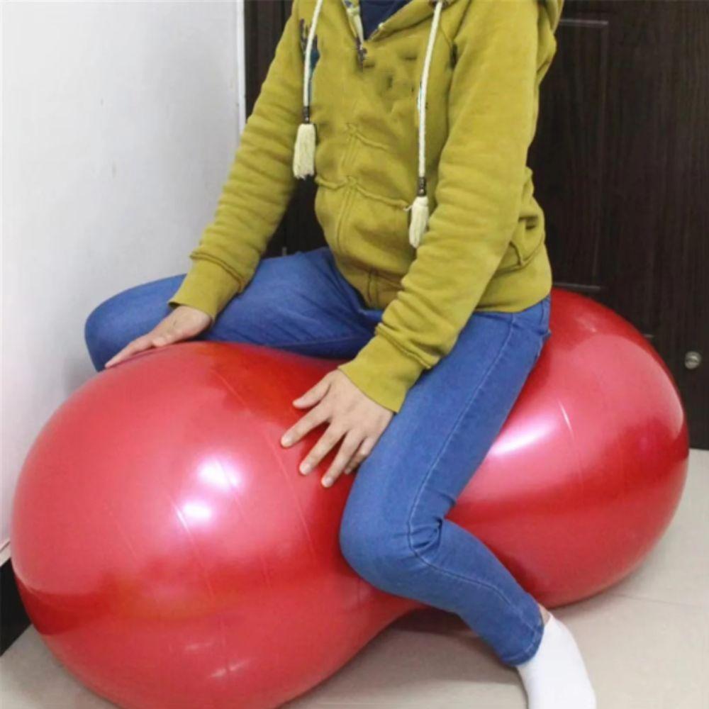 Non Slip Explosion-proof Yoga Ball PVC Material Anti-Burst Peanut Ball Home Exercise