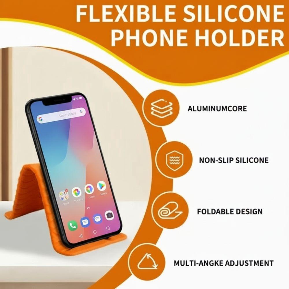 Flexible Bendable Phone Holder Anti-Slip Smartphone Stand New Tablet Stand Travel