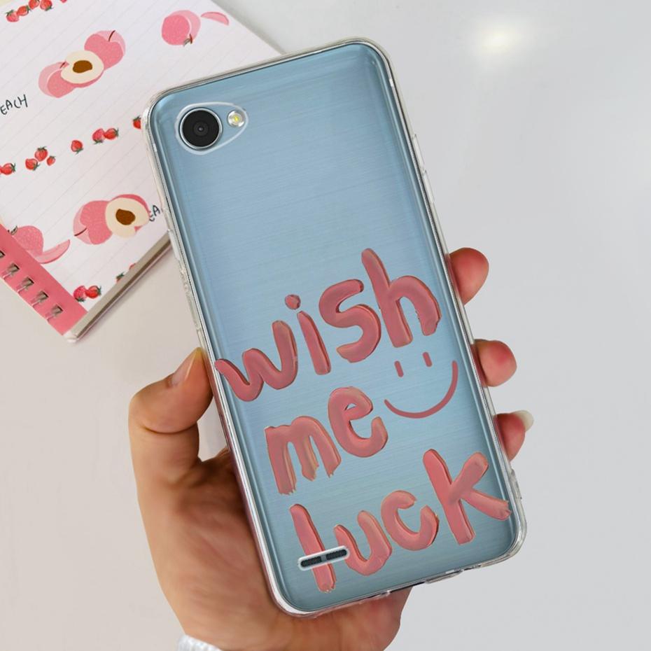 For LG Q6 Q6a Q6+ M700 X600K X600L X600S Cute Flower Cat Painted Phone Case For LG Q6 Plus Q 6 Alpha Soft Silicone TPU Cases