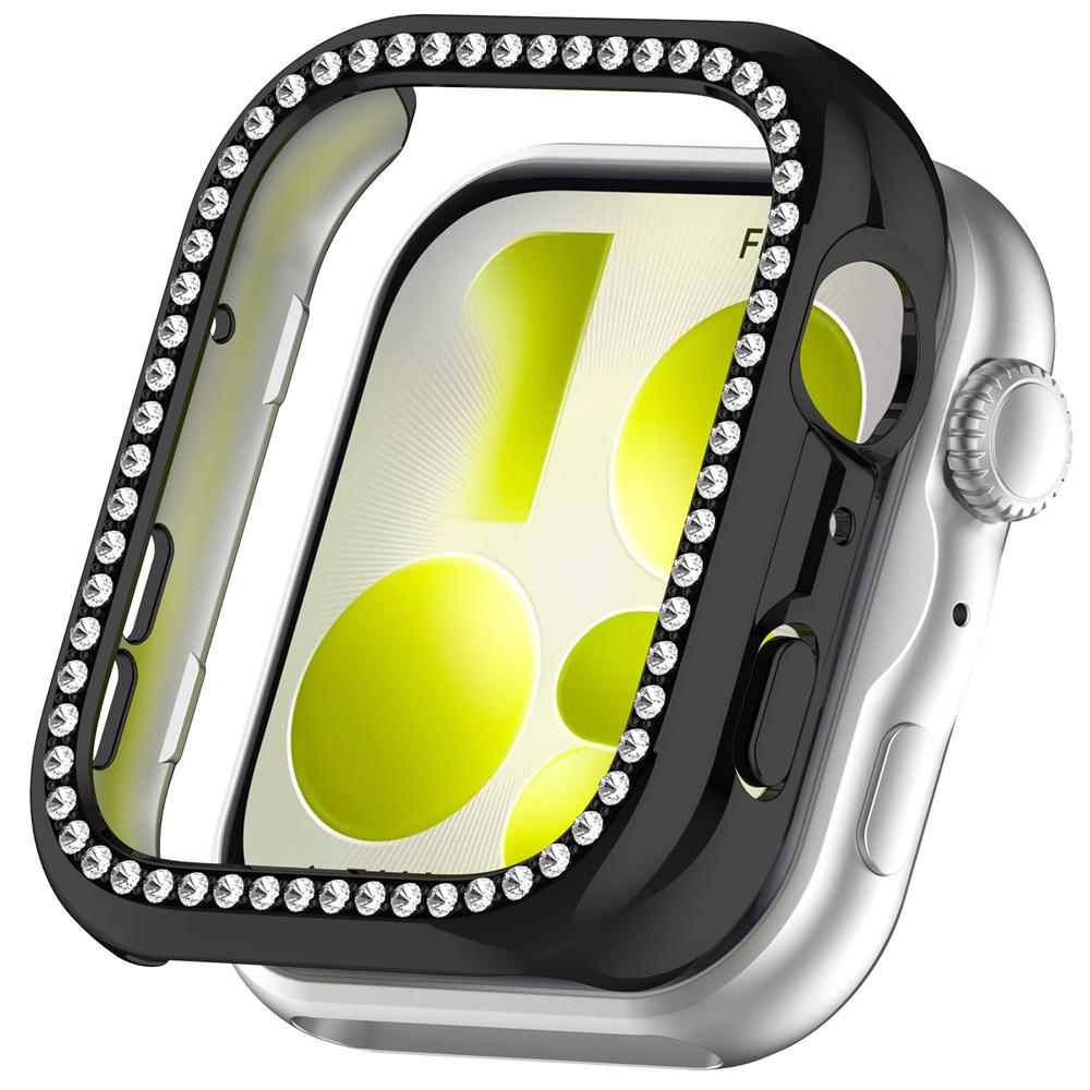 Блестящий чехол для корпуса Huawei Watch Fit 5 / 5 pro Алмазный Кристалл Защитный для Huawei Watch Fit 5 / 5 pro Ремешок WatchProtector