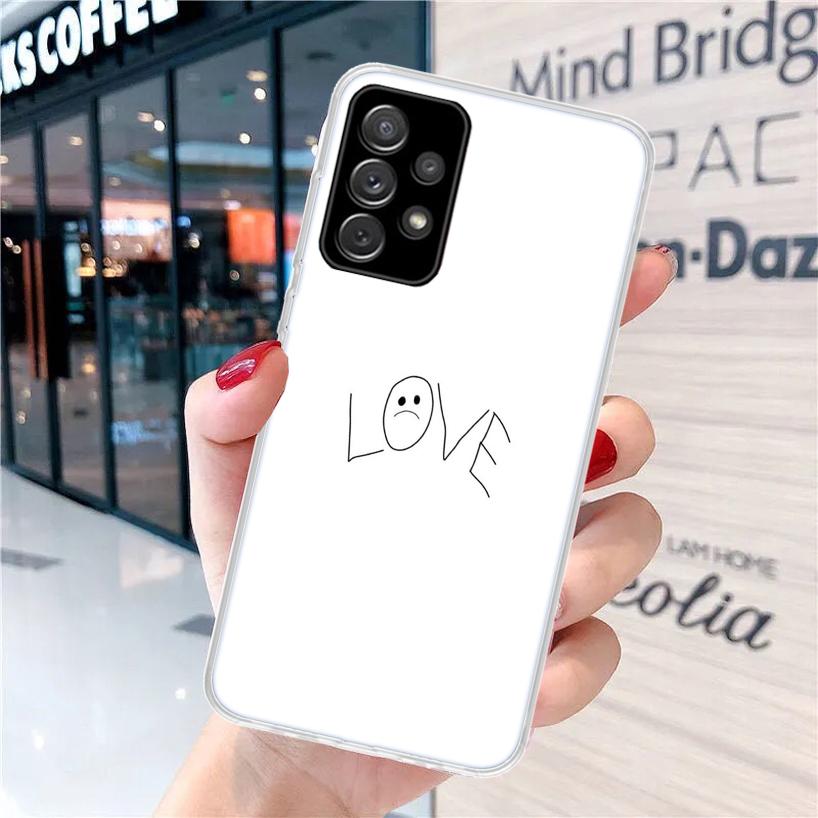 Чехол для телефона Lil Peep для Samsung Galaxy A15 A14 A13 A12 A55 A54 A53 A52 A32 A35 A34 A33 A25 A24 A23 A22 A04S A03S A02S Galaxy A52