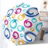 1pc Swirls Automatic Umbrella | Portable Foldable 8-Rib Manual Open, Cute Birthday & Holiday Gift for Outdoor yy260107110