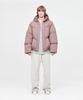 Afterpray Shell Hoodie Puffer Down Jacket Champagne Pink
