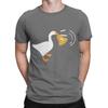 Untitled goose game bell Funny 100 Cotton TShirt Untitled Goose Game Tees Tops For Unisex