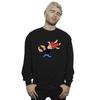 Johnny Bravo Mens Heart Present Sweatshirt