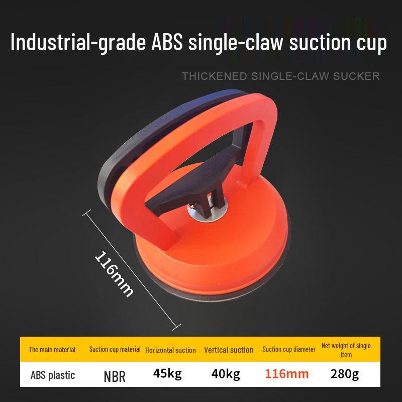 Heavy Duty Aluminum Alloy Tile Suction Cup – Single, Double, & Triple Claw Options for Floor Tile Handling