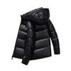 Black Gold Cotton Clothes, Wash Free Fabric, Winter Thick Hooded, High-end Thickened, Cold Resistant Coat, Thick Style