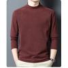 Men S Half High Neck Long Sleeve Casual Base Layer T Shirt
