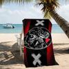 Beach Towel with AFC Ajax Pattern - soft,absorbent,machine washable Lightweight&Modern,swimming,Travel Essentials