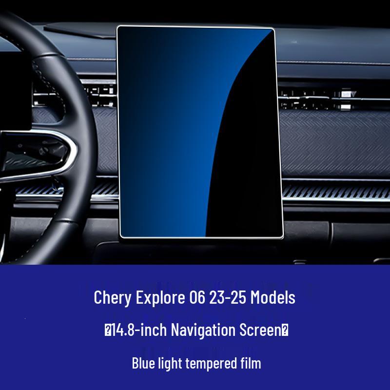 Защитная пленка для экрана Chery Explore 06: Закаленное стекло для 25 моделей, приборная панель навигации Jaecoo J5/J7