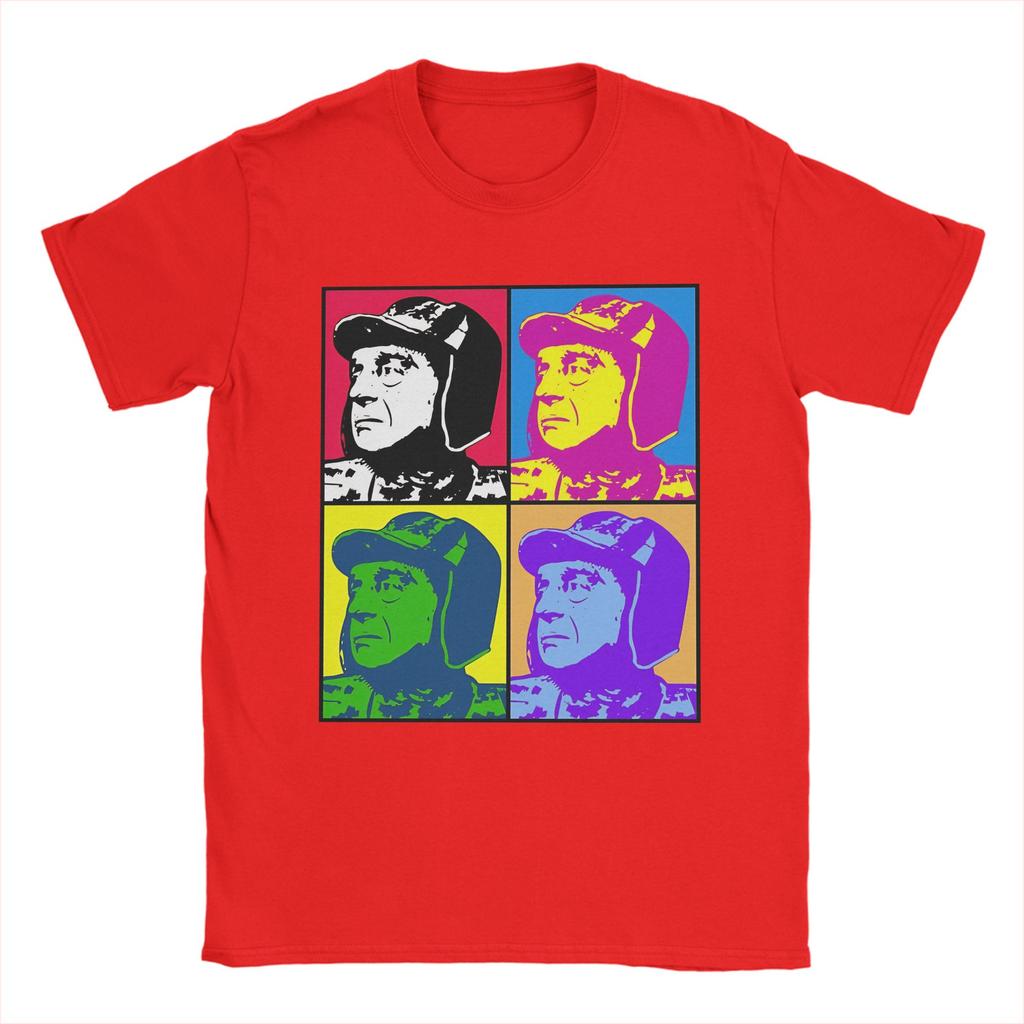 Oversized TShirt El Chavo Del Ocho Warhol Cotton T Shirts Leisure Tshirt for Unisex Summer Y2K Basic Casual Short Sleeve Clothing
