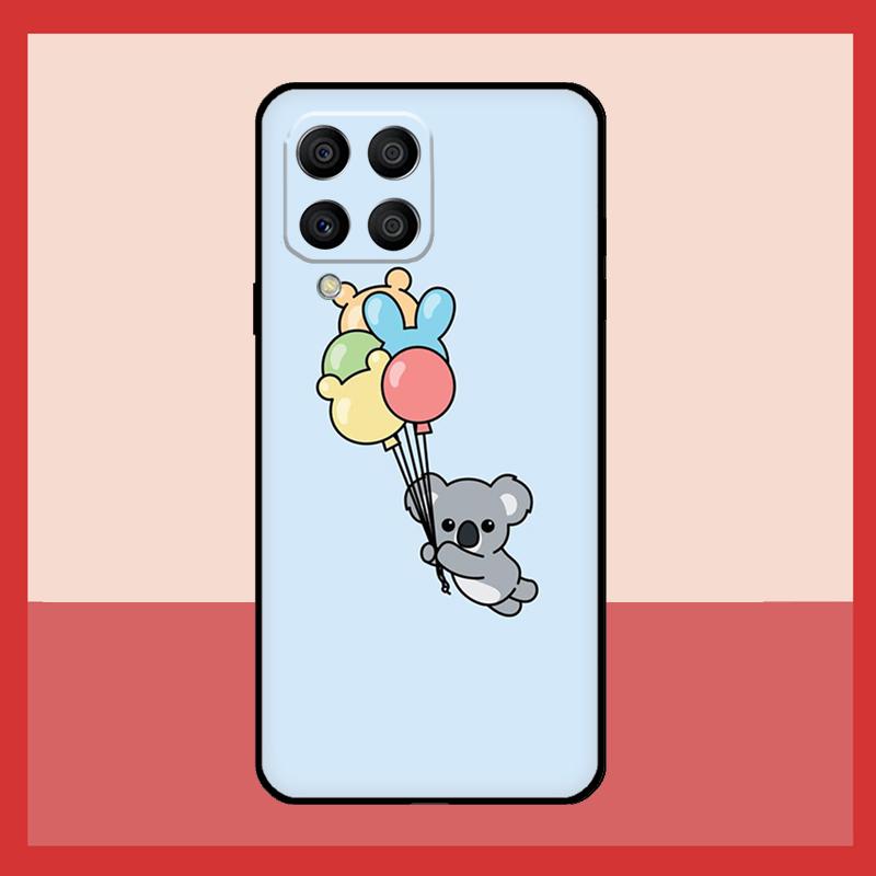 Мультяшный Чехол Животное Коала Для Samsung Galaxy M12 M52 M06 M16 M36 M56 M33 M15 M55 M31 M13 M14 M53 M32 M35 M34 M54