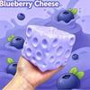 Slow Rising Cheese Shape Squishy Toy Soft Simulated Butter Squeeze Toy  Sensory Play