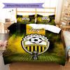 Deportivo Chicara FC Pattern Bedding Set Quilt Cover Pillowcase Home Decor Gift (1 * duvet cover + 2 * pillowcase, without core)