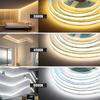 COB LED Lights Strip DC12V/24V High Brightness Flexible FOB LED Tape Double Row 624LEDs/m RA90 3000K 4000K 6000K Dimmable Strip