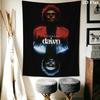 Настенный гобелен The Weeknd Эстетичное настенное панно Печатный тканевый плед Декоративные гобелены для спальни гостиной домашнего декора