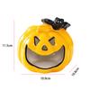 Cute Ghost Candle Holder Ceramic Ghost Pumpkin Candlestick Ornaments Candy Storage Tray Desktop Ornaments Halloween Party Decor