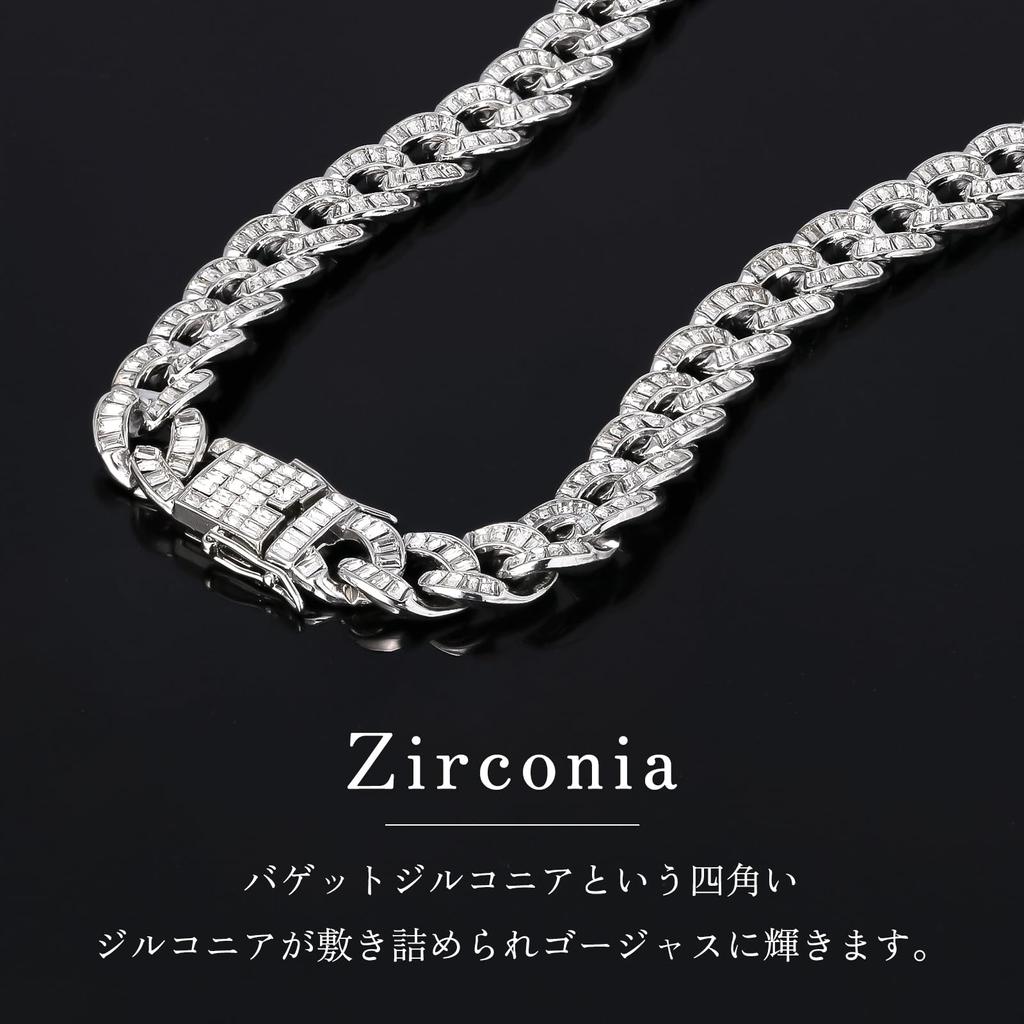 La LibeModa Цепь кубинского плетения Bucket Cut из 18-каратного золота с GP, мужское ожерелье в стиле Y2K хип-хоп, пряжка, (Золото, 50)