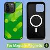 Tennis Ball Phone Case For iPhone 15,14,13,12,11,Plus,Pro,Max Mini Magsafe Magnetic Wireless Charging
