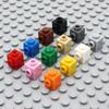 50 шт. Moc Креативный Кирпич Модифицированный 1x1 с 2 Отверстиями 87087 DIY Основы Просвещающие Строительные Блоки Классический Совместимый Сборные Детали