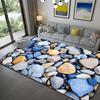 Cobblestone Pattern Area Rugs Child Room Play Rug Pebble 3D Printing Kids Game Mats Carpets for Living Room Bedroom