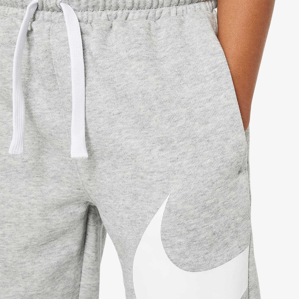 Nike Спортивные штаны Swoosh из флиса, темно-серый меланж, DO3601-063