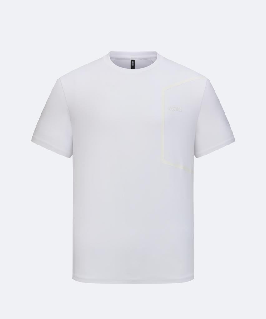 K-SWISS Men'S Vice Hidden Pocket Short Sleeve T-Shirt_1Kstsmu002Wh