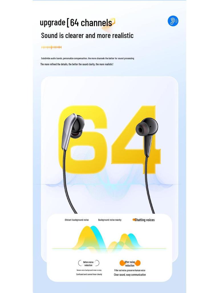 Q80 Высококачественный заушный слуховой аппарат с шейным креплением для пожилых и молодых, большая батарея, защита от потери, Bluetooth, шумоподавление