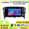 Для MITSUBISHI Eclipse Cross 2017-2021 Навигация GPS Android Автомагнитола Мультимедийный плеер Стерео wifi+4G Carplay Авто видео