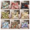 New Flower Pillow Cover 3D Digital Printing Home Decoration Pillow Sofa Pillow Cushion Cover