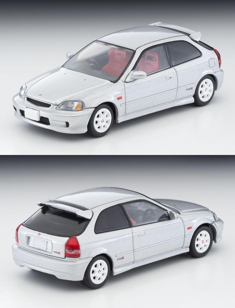 Tomica Limited Vintage Neo 164 LV-N165d Honda Civic Type R Silver 99 Year Готовый продукт