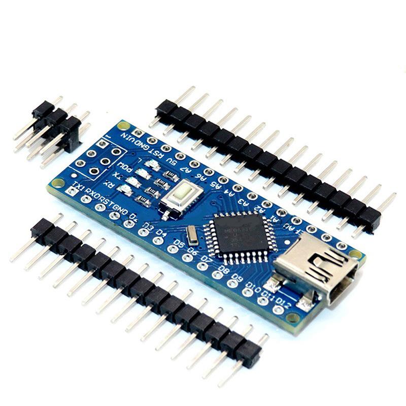 1/2 шт. 16 МГц 5 В Mini USB спаянный Nano V3.0 совместимый с Atmega328P микроконтроллерный модуль для CH340G