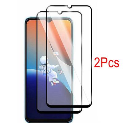 2 шт. Полное закаленное стекло Защитное для Realme C63 C61 14 8 9 Pro OPPO A38 A58 A18 A54 A74 A94 A40 A5 Reno 13 5G 14F 13F Пленка-защита экрана Чехол