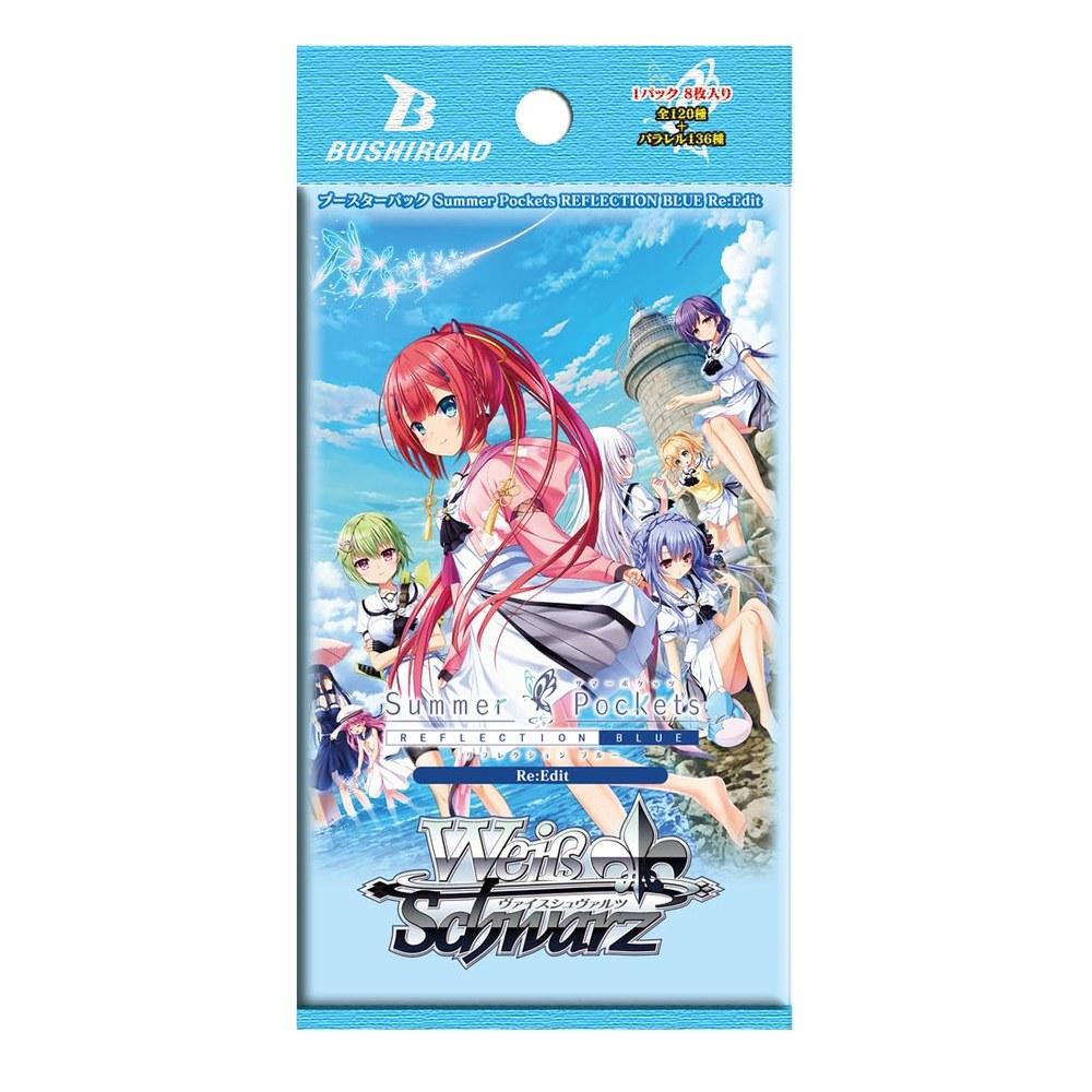 Bushiroad Weiss Schwarz Summer Pockets Reflection Blue Re:Редактировать Бустерный набор 12-паковая коробка