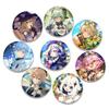 32/44/58mm Hot Game Anime Genshin Impact Pin Round Cartoon Handmade Brooches for Backpack Cothes Accessories Collection Badge Decoration