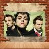 Green Day Band Party Flag Polyester Printed Flag Banner Tapestry for Garden Garage Decoration Concert Flag