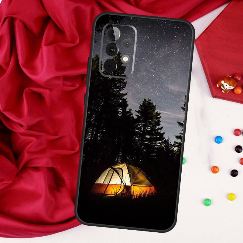 Кемпинг Природа Горы Для Samsung Galaxy A15 A55 A53 A33 A35 A22 A32 A52 A54 A34 A14 A56 A36 A26 A16 A05 A06 Чехол
