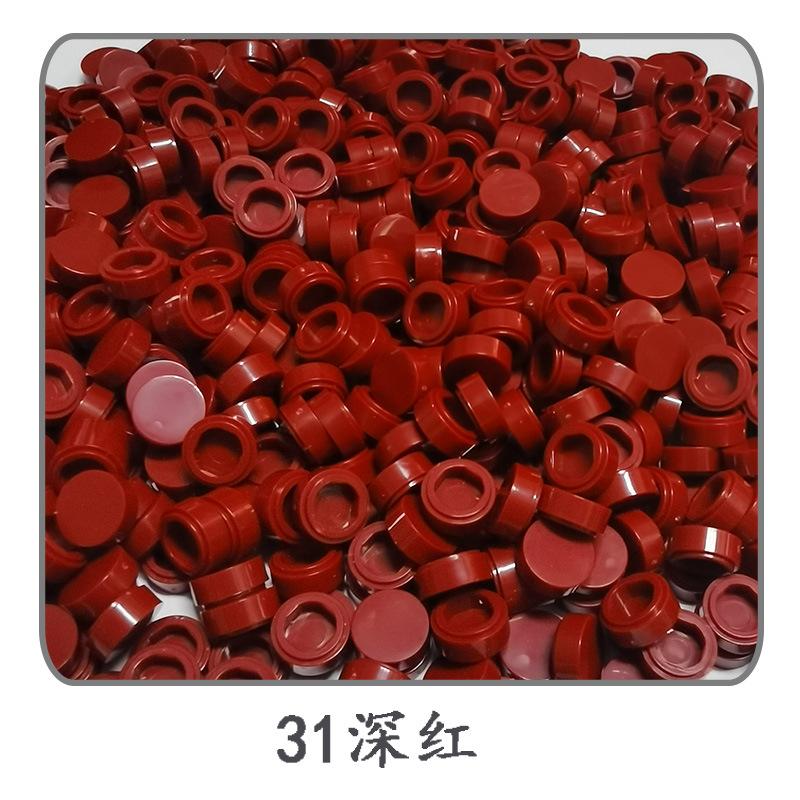 1000 шт./лот Плитка 1x1 Круглая 98138 Специальный Кирпичик MOC Строительный Блок Мелкие Частицы Кирпичики Детали Совместимые с 98138 LOGO Игрушки