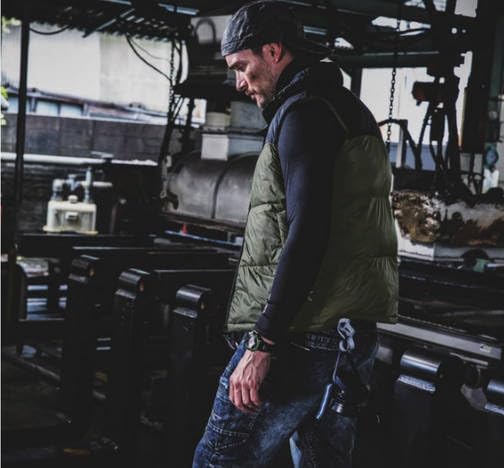 Жилет EVEN RIVER Cordura Down для армейского зеленого цвета GR2005 10 3L осень/зима