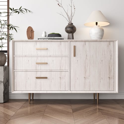 VEELIKE Wood Grain Wallpaper Sticker, 40cm X 3m, Durable DIY Wood Grain Sheet, Milk White, Peelable, Scandinavian Style, Rental Friendly, Cuttable, Oi