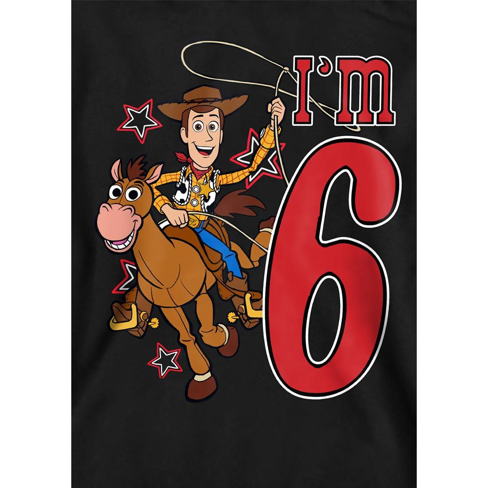 Toy Story Childrens/Kids I'm 6 Woody Birthday Hoodie