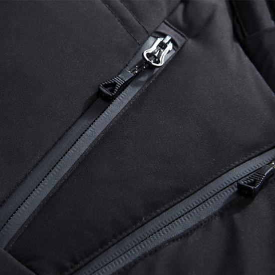 Зимнее пуховое пальто, очень толстая, очень теплая, утепленная, повседневная мужская куртка для активного отдыха