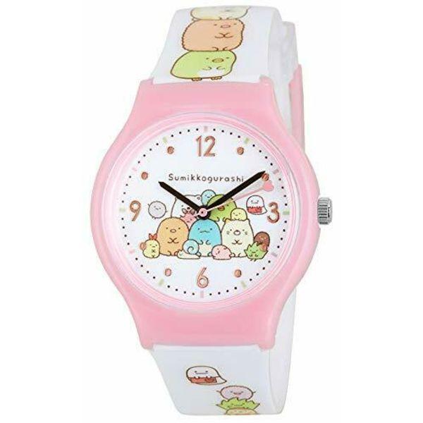 Jay Axis J-AXIS Sumikko Gurashi Total Pattern pla-belt Watch Pink SX-V10-SGPI