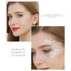 Наклейки на лицо и глаза для женщин, самоклеящиеся стразы, макияж, татуировки, наклейки для ногтей для украшения вечеринки на Хэллоуин