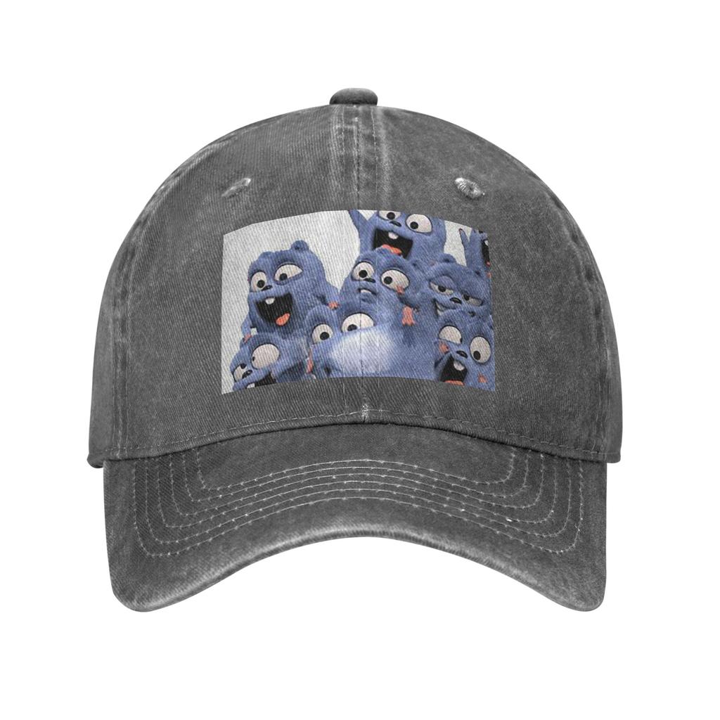 Animation Grizzy and the Lemmings Cartoon Anime Denim Cap Casual Baseball Caps Adjustable Hat Summer Unisex Baseball Hats