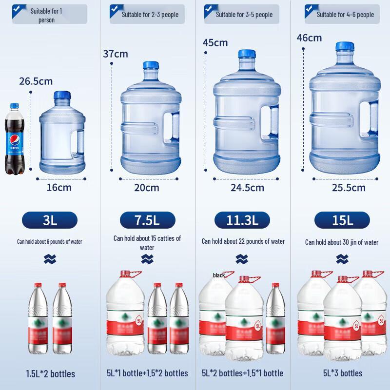 Maxcook Portable Drinking Water Dispenser Bucket