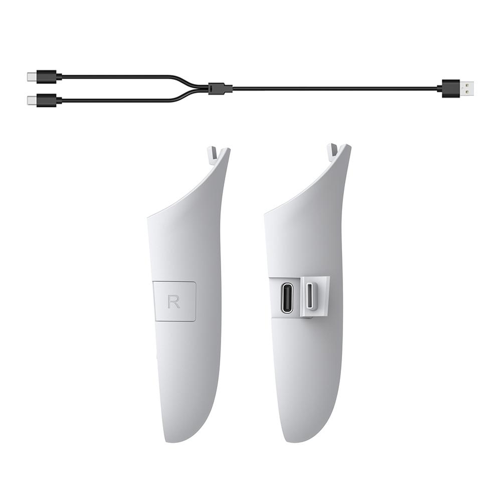 TY-5807 VR Controller Battery Pack Right Left Rechargeable Battery Cover for Meta Quest 3S/3 VR Headset Controller